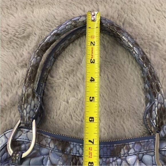 Tosca Blu real python blue bag - Picture 15 of 15